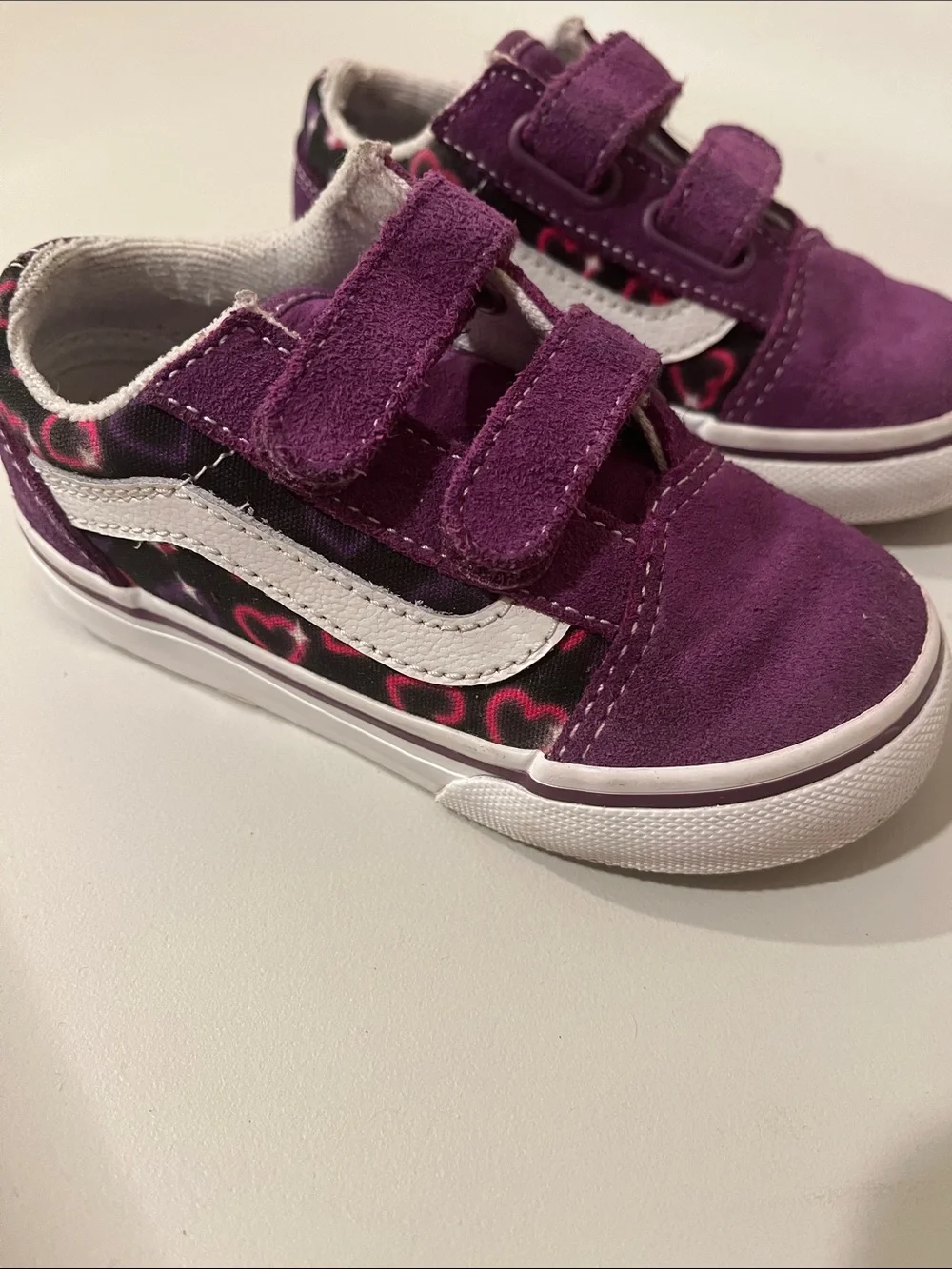 Toddler  purple Vans